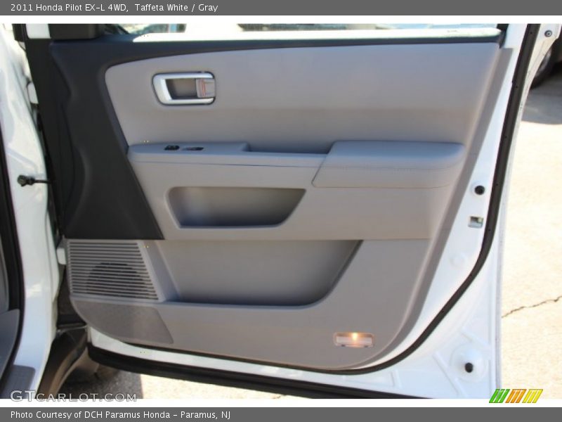 Taffeta White / Gray 2011 Honda Pilot EX-L 4WD
