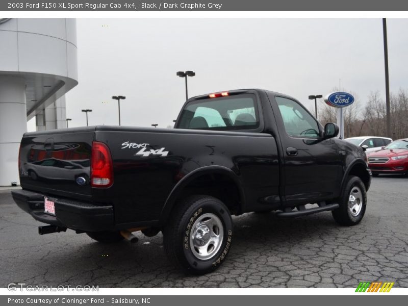  2003 F150 XL Sport Regular Cab 4x4 Black