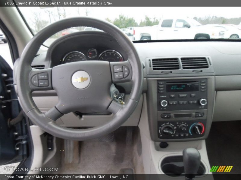 Blue Granite Metallic / Gray 2005 Chevrolet Cobalt LS Sedan