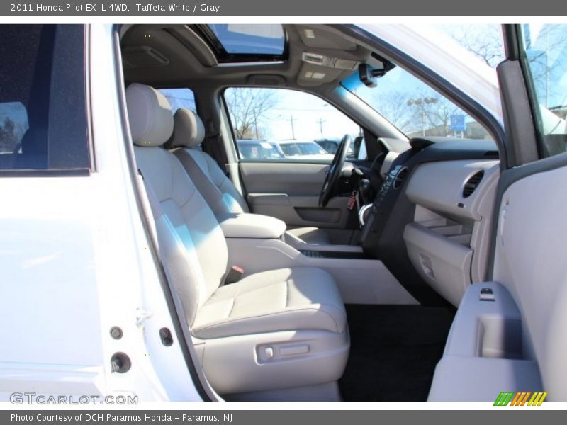 Taffeta White / Gray 2011 Honda Pilot EX-L 4WD