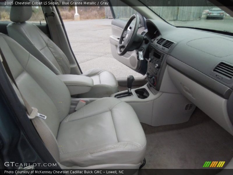 Blue Granite Metallic / Gray 2005 Chevrolet Cobalt LS Sedan