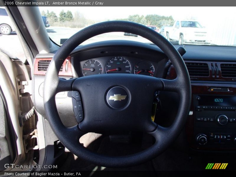 Amber Bronze Metallic / Gray 2006 Chevrolet Impala LT