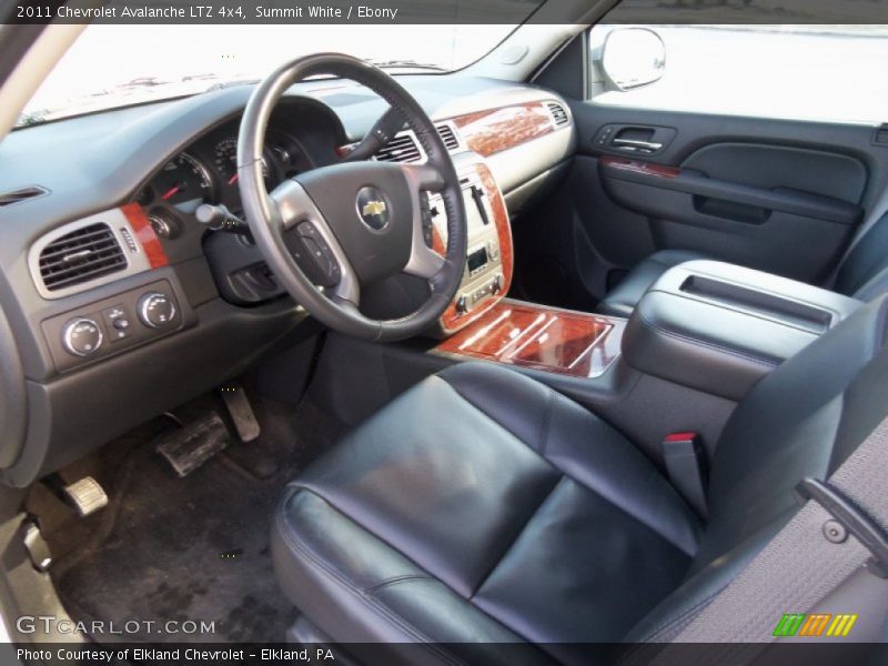 Ebony Interior - 2011 Avalanche LTZ 4x4 