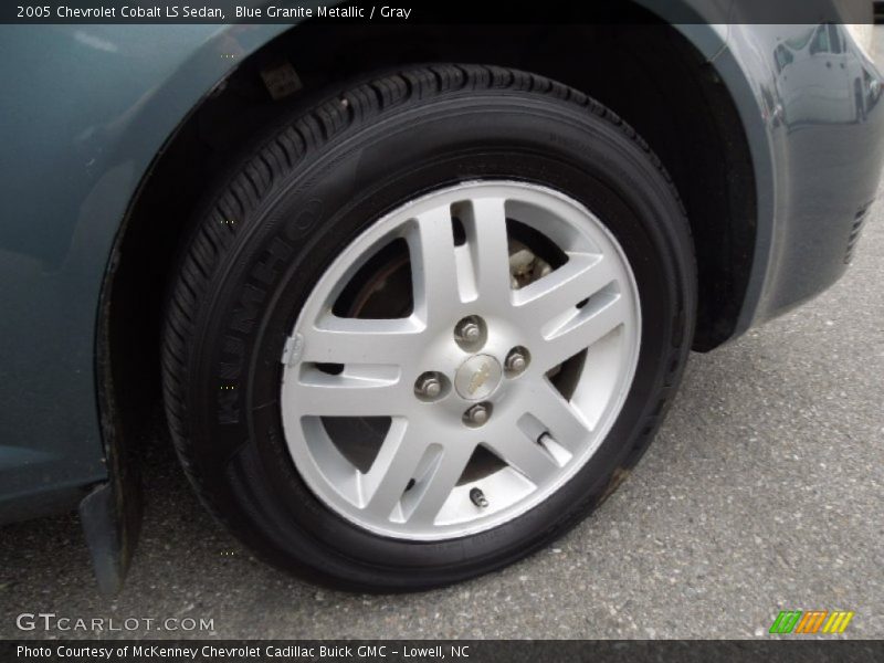 Blue Granite Metallic / Gray 2005 Chevrolet Cobalt LS Sedan