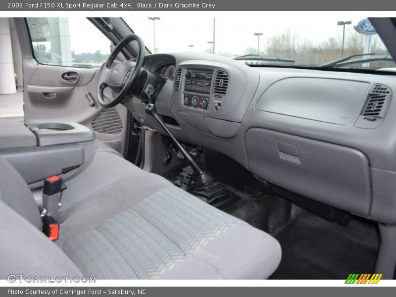 Dashboard of 2003 F150 XL Sport Regular Cab 4x4