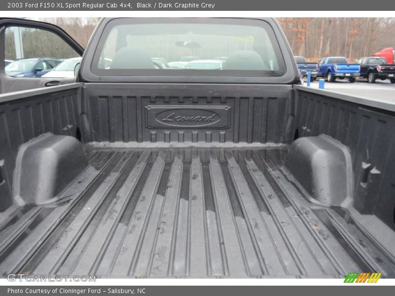  2003 F150 XL Sport Regular Cab 4x4 Trunk