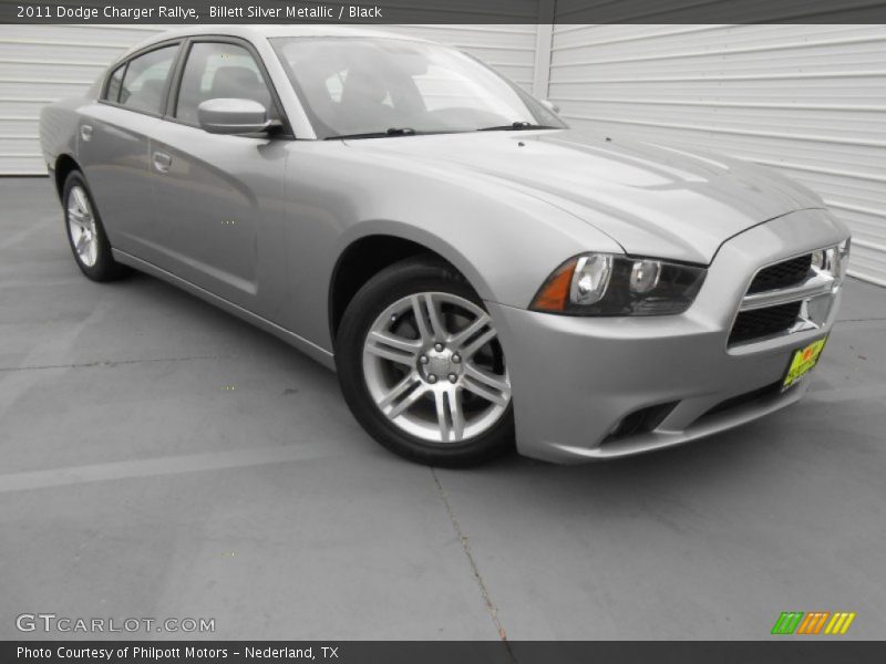 Billett Silver Metallic / Black 2011 Dodge Charger Rallye