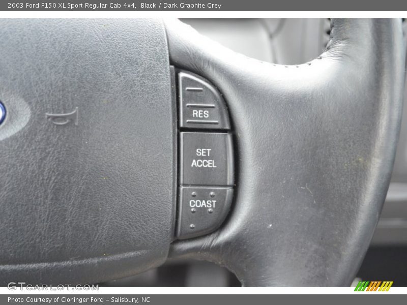 Controls of 2003 F150 XL Sport Regular Cab 4x4