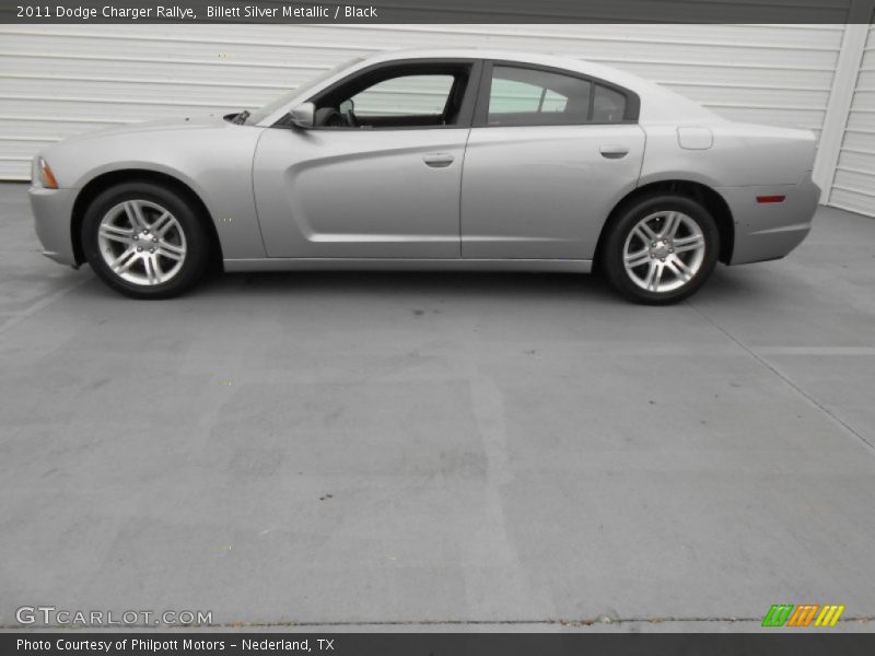 Billett Silver Metallic / Black 2011 Dodge Charger Rallye