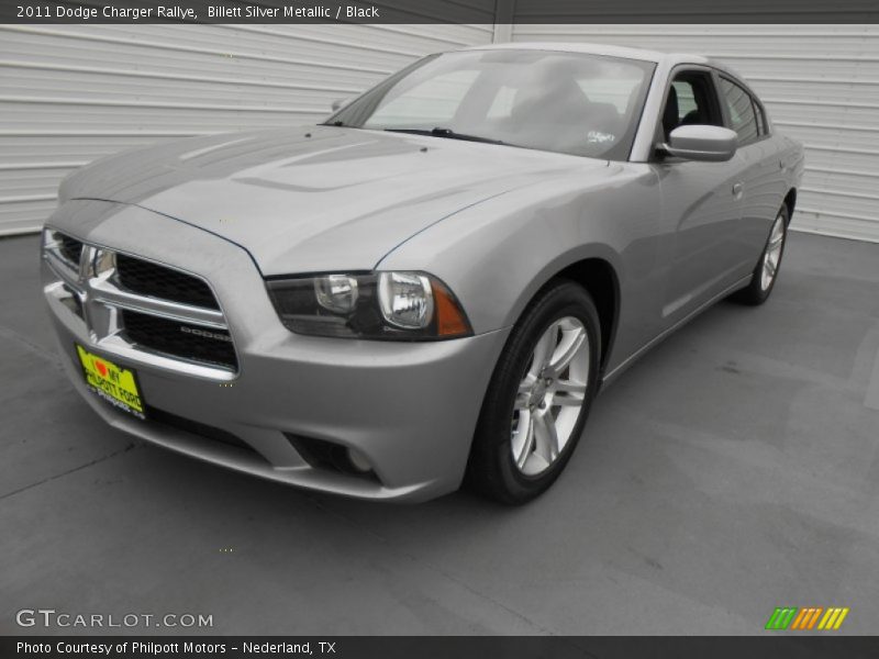 Billett Silver Metallic / Black 2011 Dodge Charger Rallye