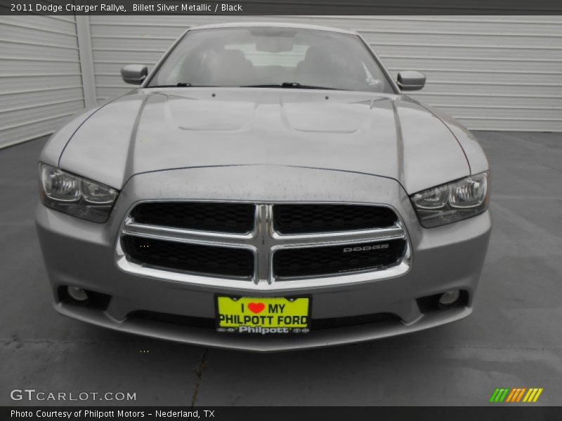 Billett Silver Metallic / Black 2011 Dodge Charger Rallye