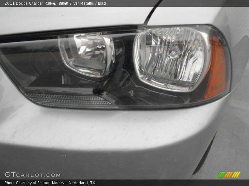 Billett Silver Metallic / Black 2011 Dodge Charger Rallye