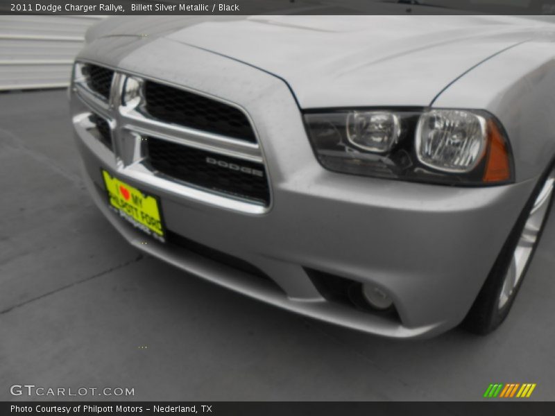 Billett Silver Metallic / Black 2011 Dodge Charger Rallye