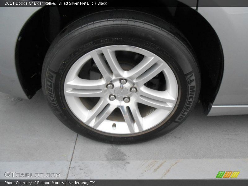 Billett Silver Metallic / Black 2011 Dodge Charger Rallye