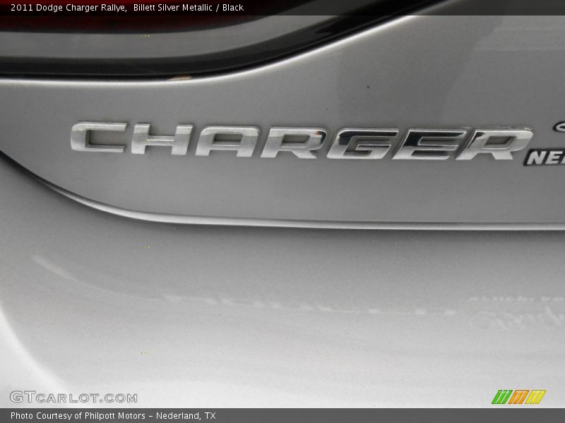 Billett Silver Metallic / Black 2011 Dodge Charger Rallye