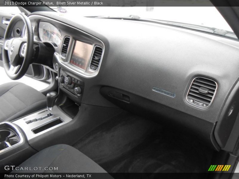 Billett Silver Metallic / Black 2011 Dodge Charger Rallye