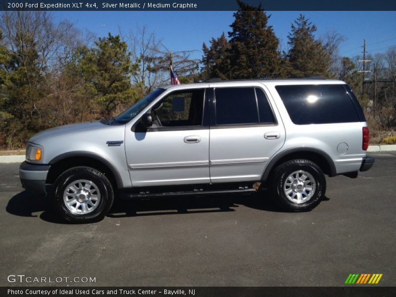 Silver Metallic / Medium Graphite 2000 Ford Expedition XLT 4x4