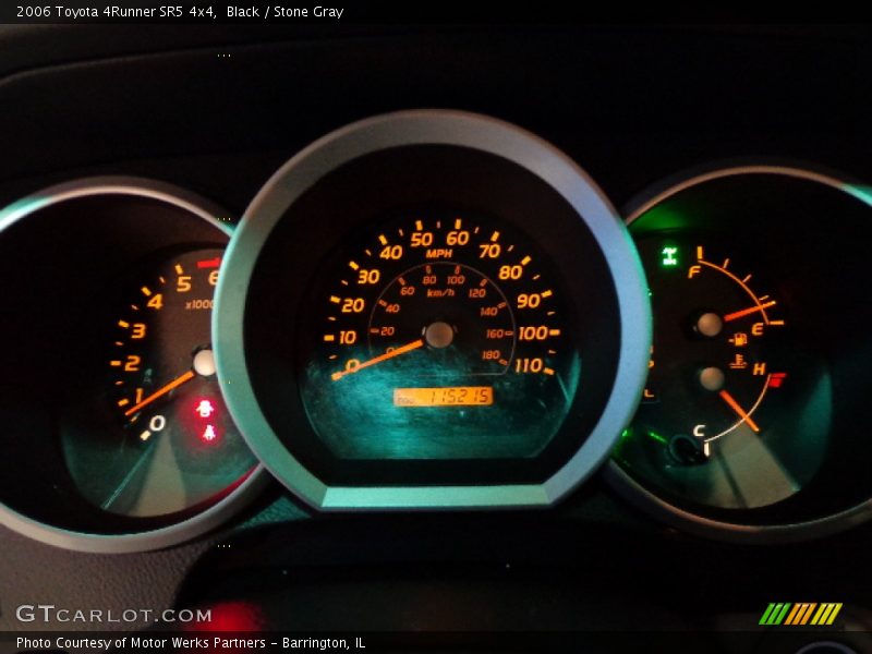 Black / Stone Gray 2006 Toyota 4Runner SR5 4x4