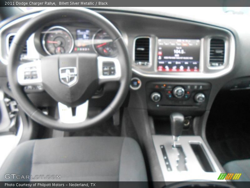 Billett Silver Metallic / Black 2011 Dodge Charger Rallye