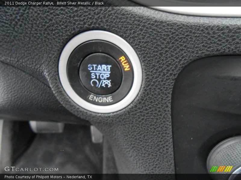 Billett Silver Metallic / Black 2011 Dodge Charger Rallye