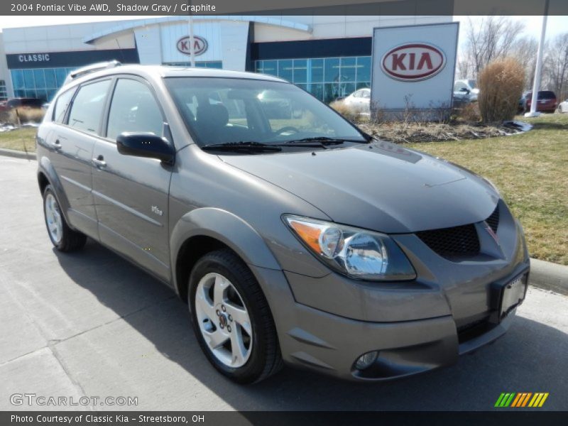 Shadow Gray / Graphite 2004 Pontiac Vibe AWD