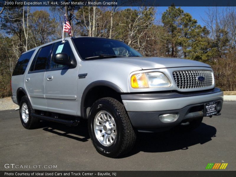Silver Metallic / Medium Graphite 2000 Ford Expedition XLT 4x4