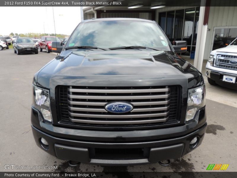 Tuxedo Black Metallic / Black 2012 Ford F150 FX4 SuperCrew 4x4