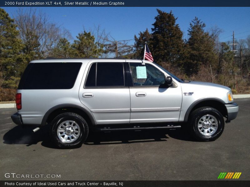 Silver Metallic / Medium Graphite 2000 Ford Expedition XLT 4x4