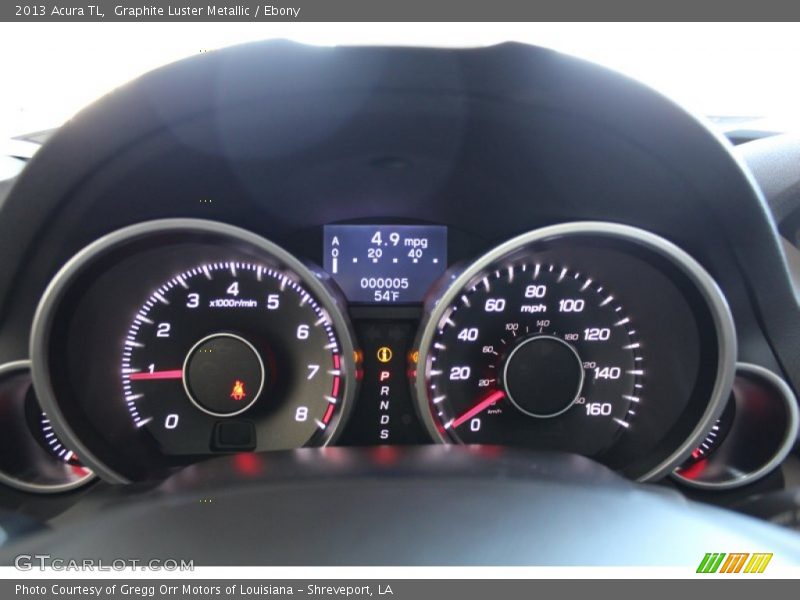 Graphite Luster Metallic / Ebony 2013 Acura TL