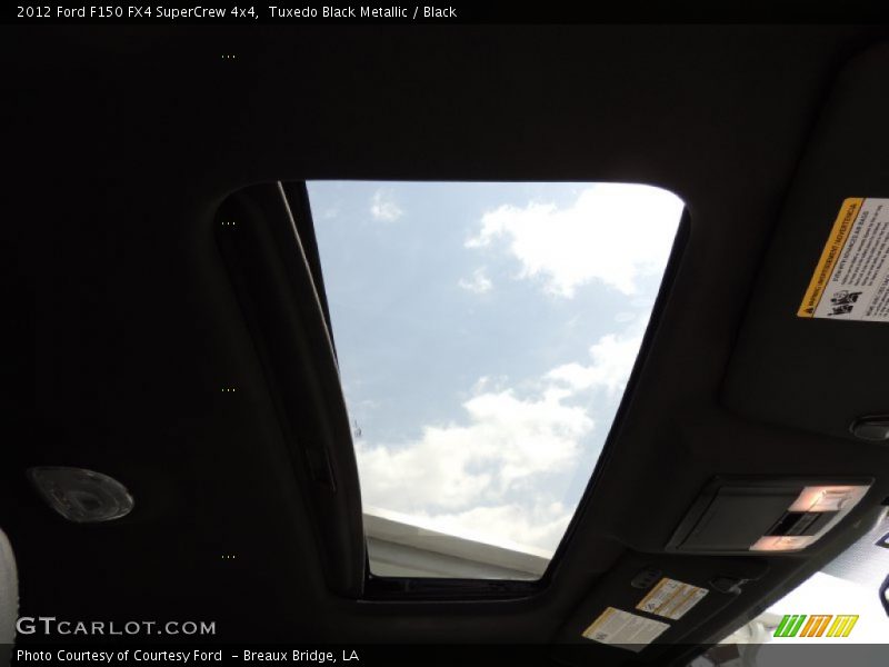 Tuxedo Black Metallic / Black 2012 Ford F150 FX4 SuperCrew 4x4