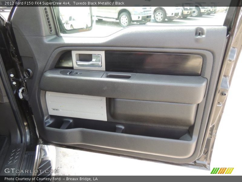 Tuxedo Black Metallic / Black 2012 Ford F150 FX4 SuperCrew 4x4