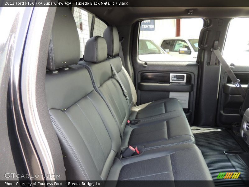 Tuxedo Black Metallic / Black 2012 Ford F150 FX4 SuperCrew 4x4