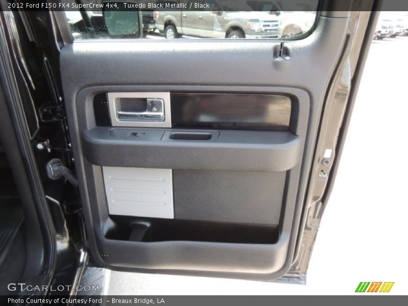 Tuxedo Black Metallic / Black 2012 Ford F150 FX4 SuperCrew 4x4