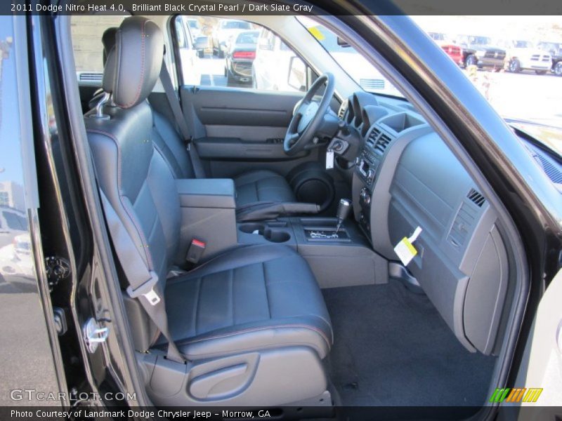 Brilliant Black Crystal Pearl / Dark Slate Gray 2011 Dodge Nitro Heat 4.0