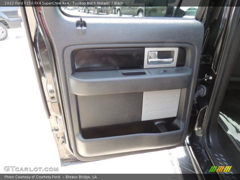 Tuxedo Black Metallic / Black 2012 Ford F150 FX4 SuperCrew 4x4
