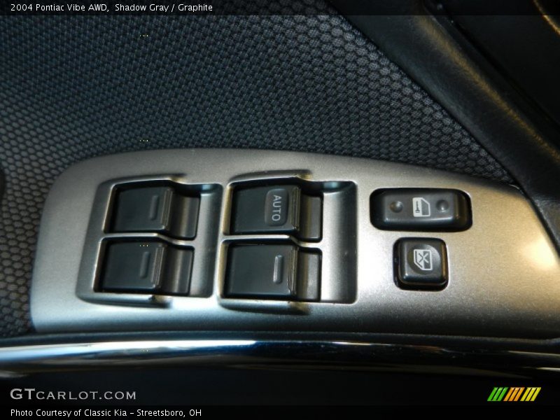 Controls of 2004 Vibe AWD