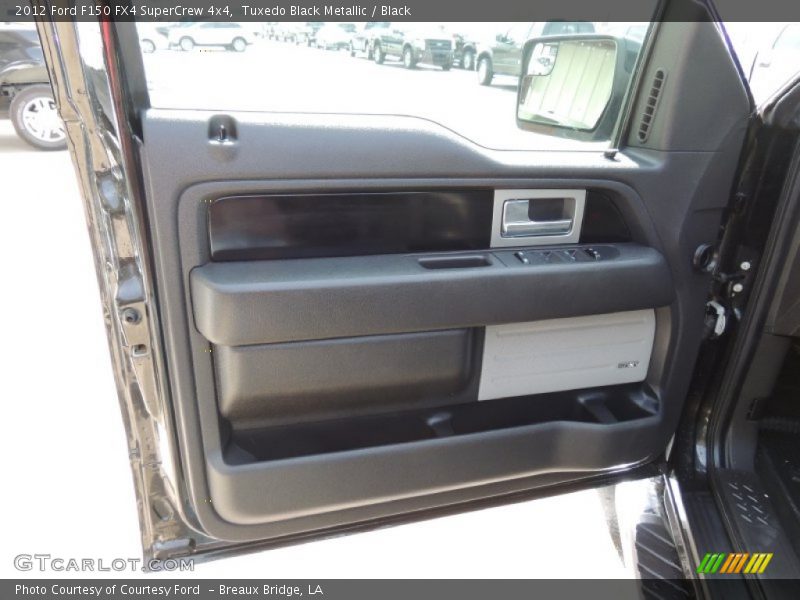 Tuxedo Black Metallic / Black 2012 Ford F150 FX4 SuperCrew 4x4