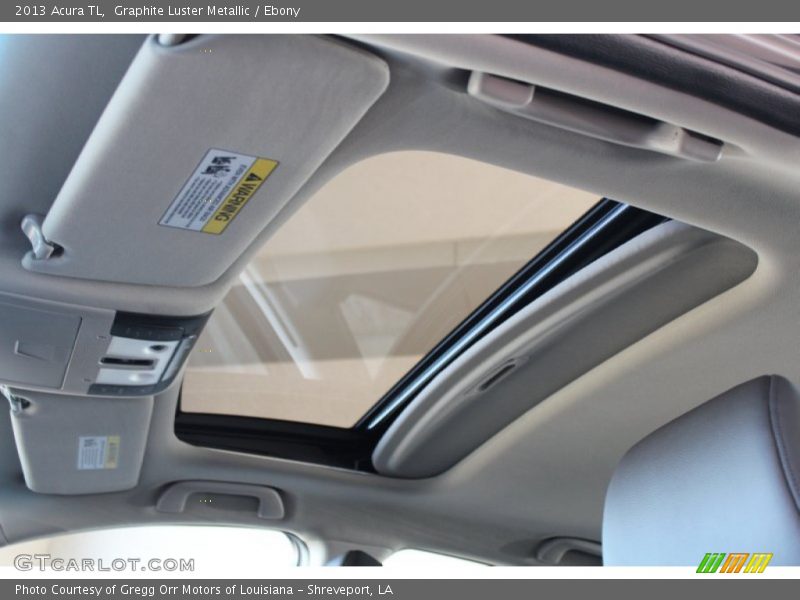 Graphite Luster Metallic / Ebony 2013 Acura TL