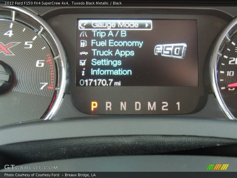 Tuxedo Black Metallic / Black 2012 Ford F150 FX4 SuperCrew 4x4