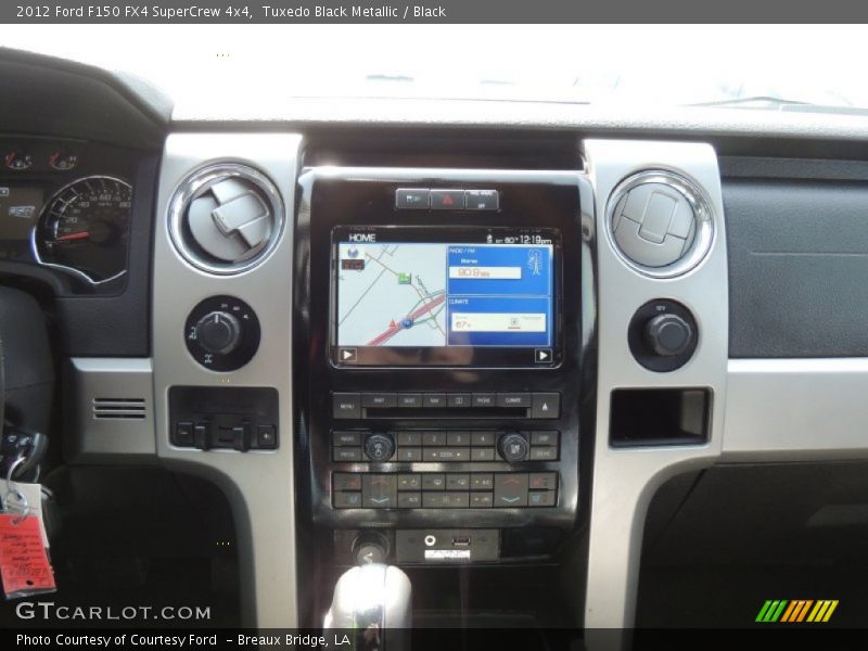 Tuxedo Black Metallic / Black 2012 Ford F150 FX4 SuperCrew 4x4