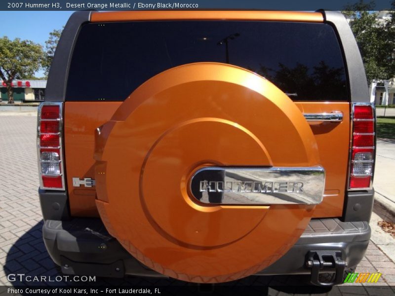  2007 H3  Desert Orange Metallic
