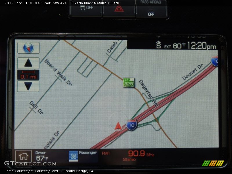 Tuxedo Black Metallic / Black 2012 Ford F150 FX4 SuperCrew 4x4