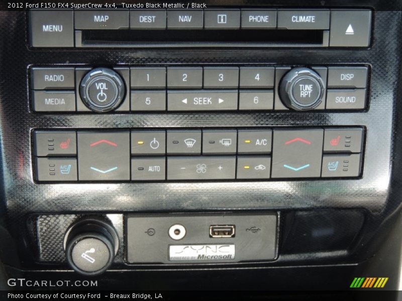 Tuxedo Black Metallic / Black 2012 Ford F150 FX4 SuperCrew 4x4