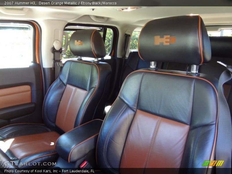 Front Seat of 2007 H3 