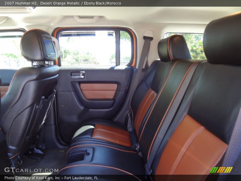 Rear Seat of 2007 H3 