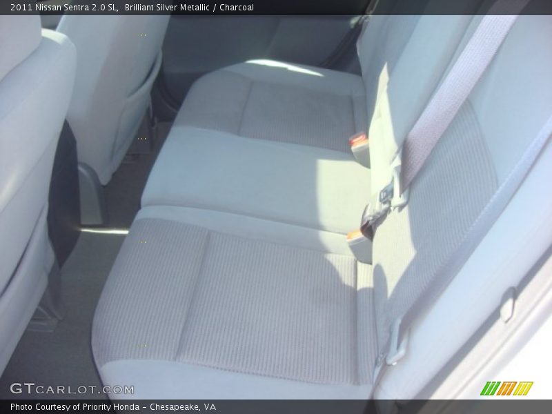 Brilliant Silver Metallic / Charcoal 2011 Nissan Sentra 2.0 SL