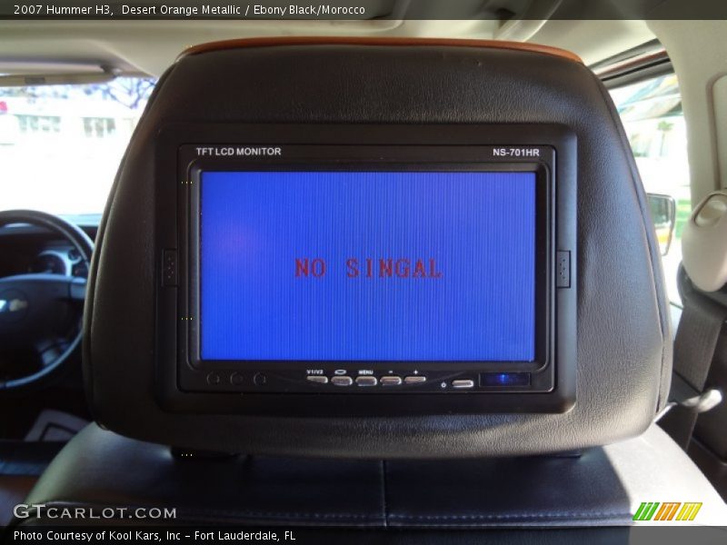 Entertainment System of 2007 H3 