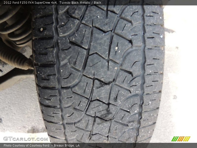 Tuxedo Black Metallic / Black 2012 Ford F150 FX4 SuperCrew 4x4