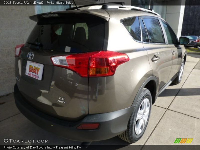 Pyrite Mica / Beige 2013 Toyota RAV4 LE AWD