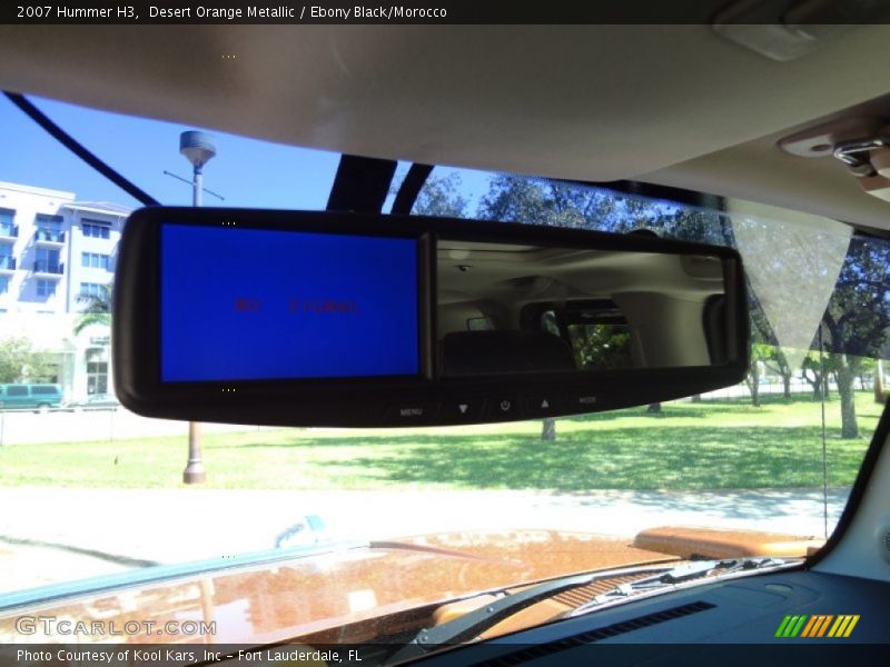 Desert Orange Metallic / Ebony Black/Morocco 2007 Hummer H3